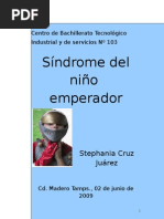 El Sindrome Del Emperador