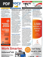 Pharmacy Daily for Tue 13 Aug 2013 - NPS Webstercare project, Ego pharmacy only, Pharmacy vaccination framework, Guild update and much more