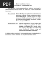 Download No Load and Blocked Rotor Test by supere SN15984100 doc pdf
