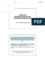 Microbiologia das doenças periodontais