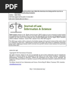 Download Crowdfunding and Securities Laws What the Americans Are Doing and the Case for an Australian Crowdfunding Exemption by Matt Vitins by Journal of Law Information  Science SN159842450 doc pdf