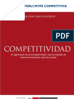 Competitividad - El Significado de La Competitividad y Oportunidades de Internacionalizacion para Las Amypes PDF