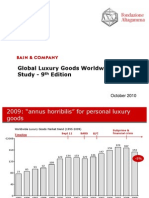 Luxury Goods Worldwide Market Study 9 The Dition