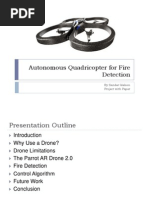 Download Autonomous Quadricopter for Fire Detection Presenation by Sander Gino Idelson SN159857624 doc pdf
