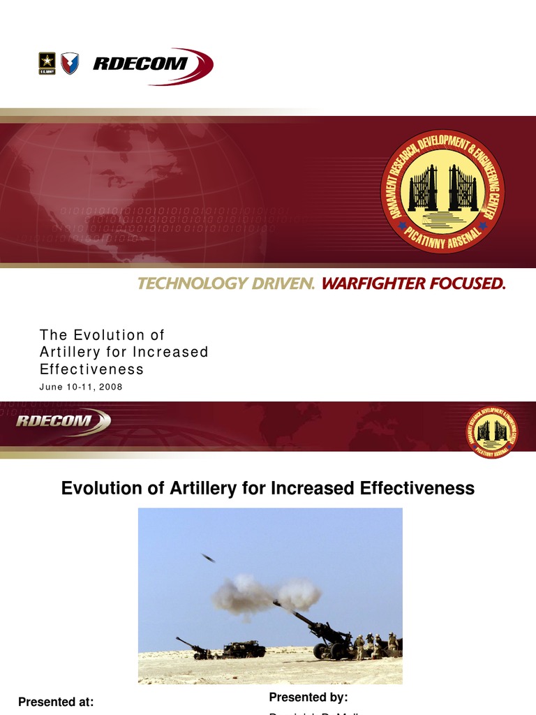 Evolution of Artillery PDF Artillery Ammunition