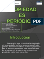 Propiedades Periódicas