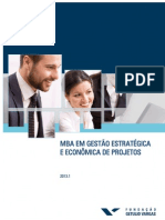 MBA em GestÃ£o EstratÃ©gica e EconÃ´mica de Projetos (2013.1)