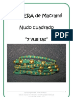 E-Book MACRAME Pulsera 7 Vueltas