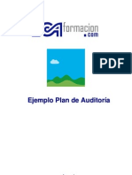 Ejemplo Plan de Auditoria Interna