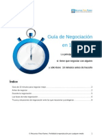 10 Minutos Negociacion