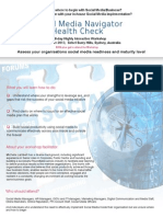 Social Media Navigator Health Check