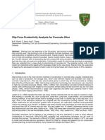 69 Slip-Form Productivity Analysis for Concrete Silos