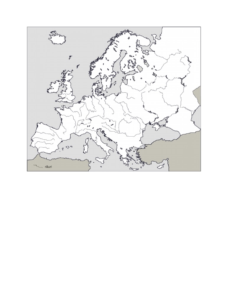 Harta Muta Rauri Europa | PDF