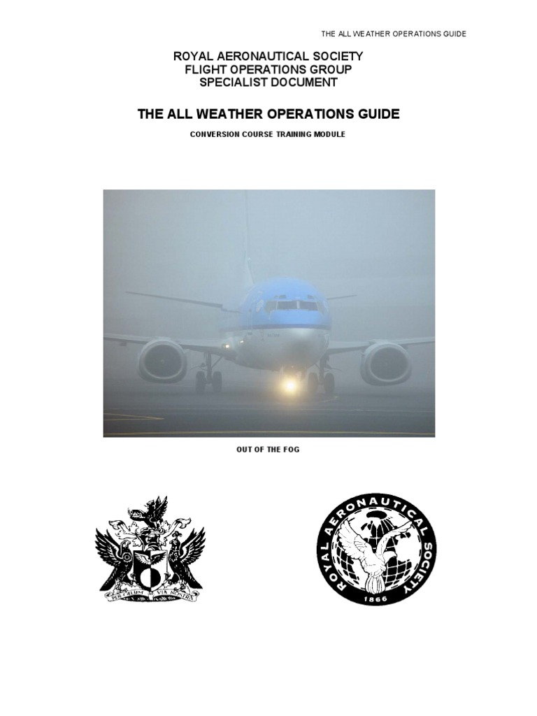 The All Weather Operations Guide | PDF | Airport | Runway