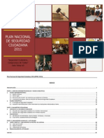 PLAN - 132 - Plan Operativo Nacional de Seguridad Ciudadana 2011 - 2010