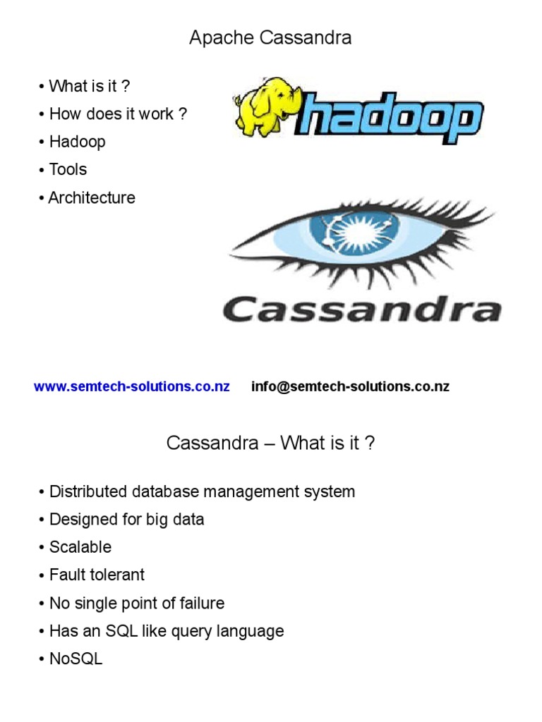 Introduction to Apache Cassandra | PDF