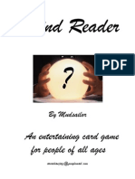 Mind Reader: A Family or Party Card Game by Mudsailor