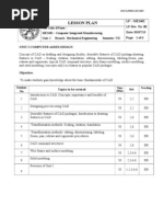 CAM Lesson Plan