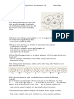 Biology Module - Cell and Tissues