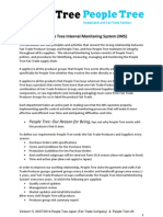 The People Tree Internal Monitoring System 1 5 Changes Adopted