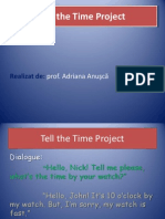 Tell Time Project - Learn Hours & Minutes