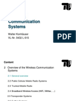 2-1 Overview of Wireless Communication Systems Pt 1 3nd Version