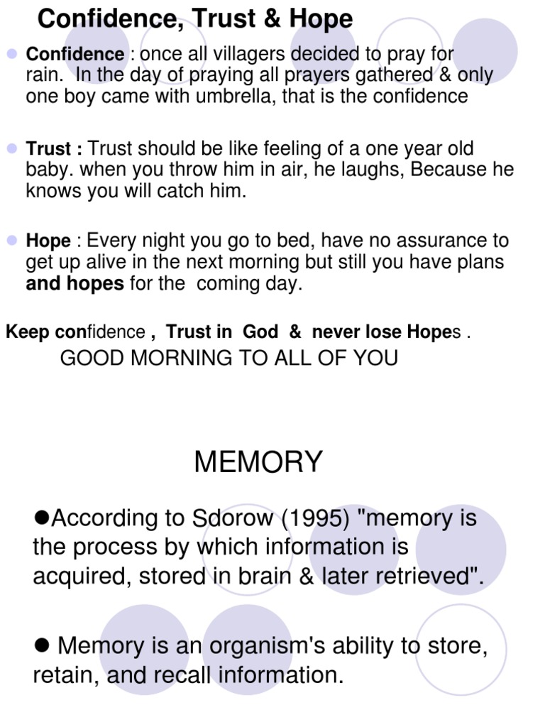 Understanding Memory in Psychology | PDF | Memory | Recall (Memory)