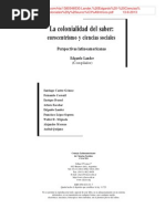 Lander, Edgardo - Ciencias sociales, saberes coloniales y eurocéntricos.pdf