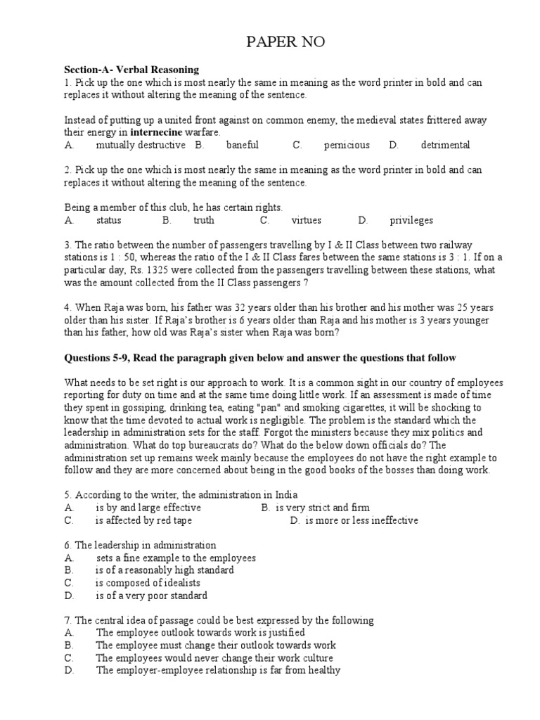 Accenture Aptitude Test Sample Questions | PDF | Prices | Interest
