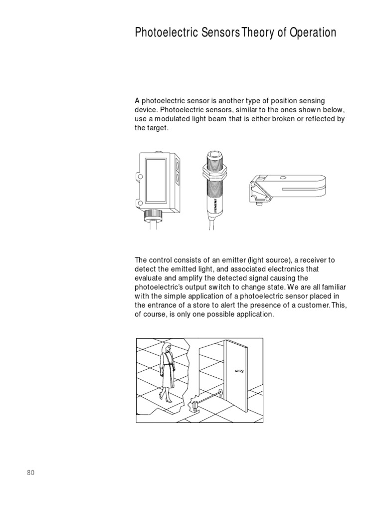 Photo Electric Sensors PDF Optical Fiber Light