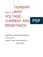 Relationship Between Voltage