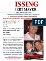 Robert Mayer Missing From Dix Hills NY