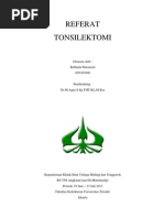 Download REFERAT TONSILEKTOMI by Bellinda Paterasari SN159996175 doc pdf