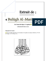 Bulugh Al Maram Extrait