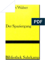 Walser, Robert - Der Spaziergang