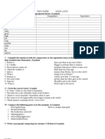 I. Complete The Table Using The Appropriate Forms: (2 Points)