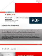 ORACLE VM La infraestructura de Cloud de Oracle