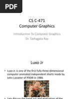 CS C-471 Computer Graphics