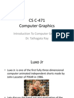 CS C-471 Computer Graphics