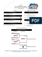 2013 2k Classic Bracket