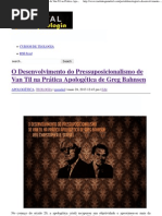 O Desenvolvimento do Pressuposicionalismo de Van Til na Prática Apologética de Greg Bahnsen _ Portal da Teologia.pdf