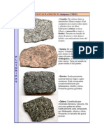 Tipos de Rocas Descripcion