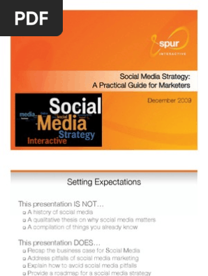 social media strategy