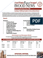 Norwood News Advertising Rates and Specs