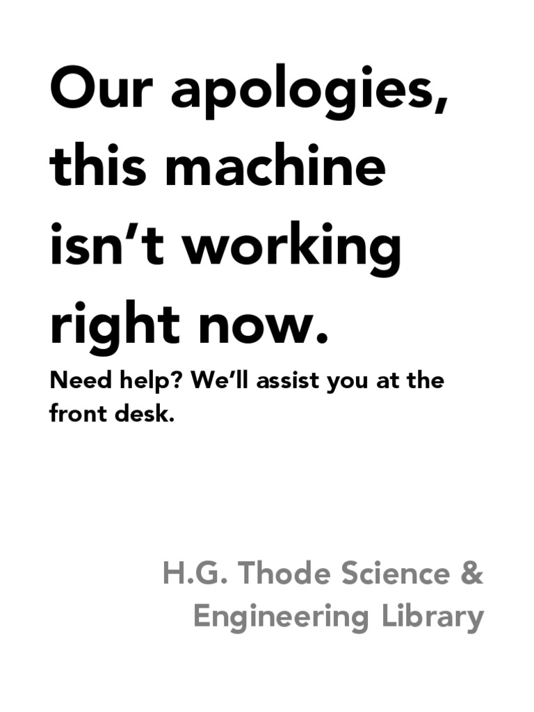 Thode Library, McMaster University - New Signage | PDF | Philosophy