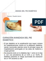 Curación avanzada pie diabético