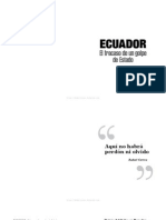 Ecuador, 30 de Septiembre Del 2010. El Fracaso de Un Golpe de Estado.