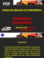 Curso de Brigada - Primeiros Socorros