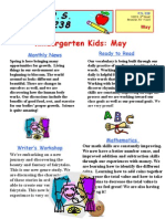 Kindergarten May Newsletter