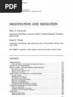 Download Carnevale Peter J  Dean G Pruitt 1992 Negotiation and Mediation Annu Rev Psychol 43 by Mario Gensollen SN160109969 doc pdf
